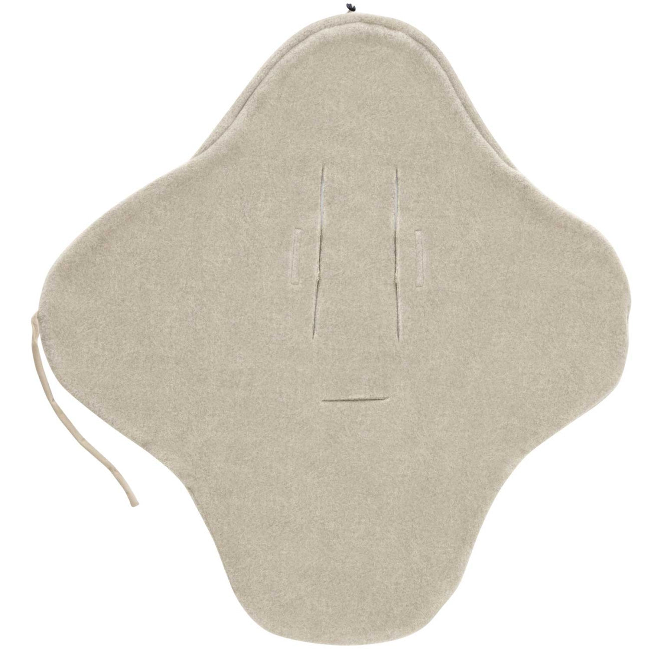 Baby-Wollswaddle Sierra, Beige – Vorderansicht