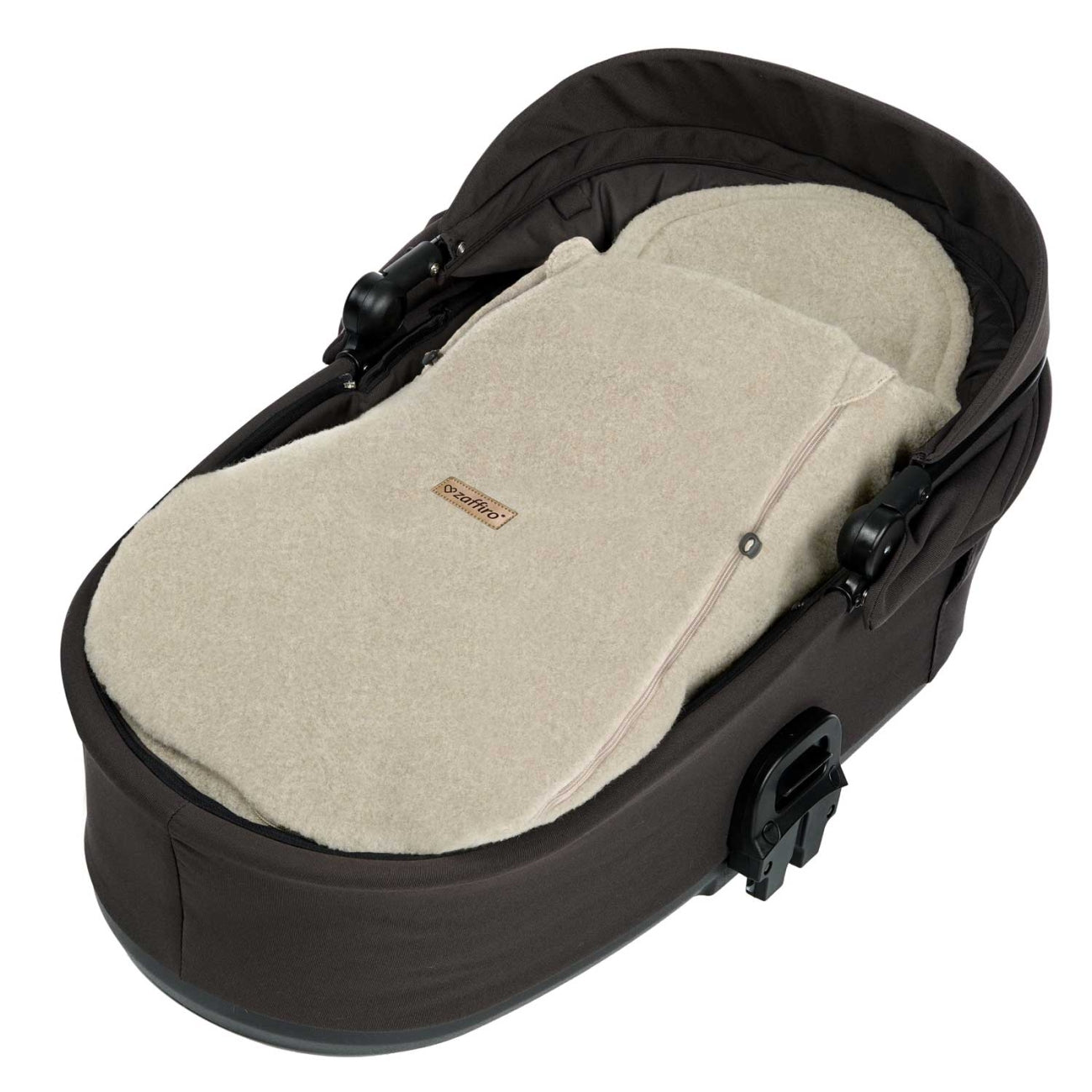 Fußsack Maxi Wool, Beige