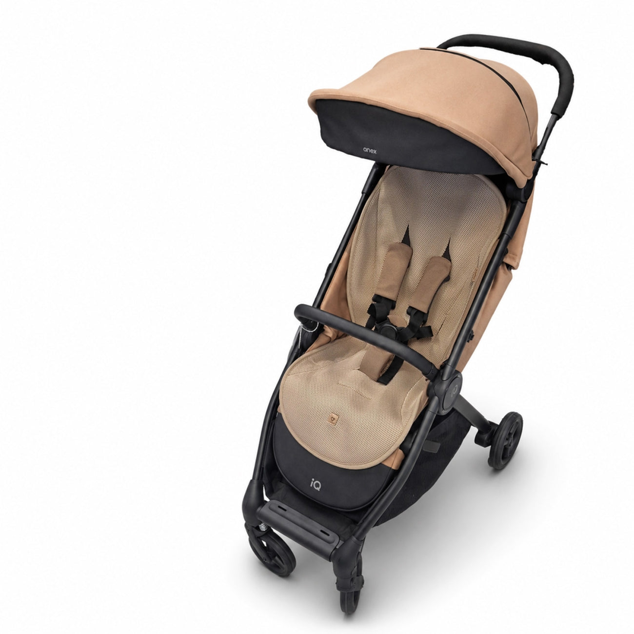 Atmungsaktive Kinderwagen-Sitzauflage Air, Beige
