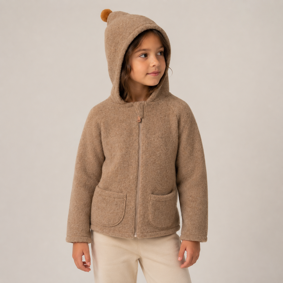 Wolljacke Meri Sierra, Brown
