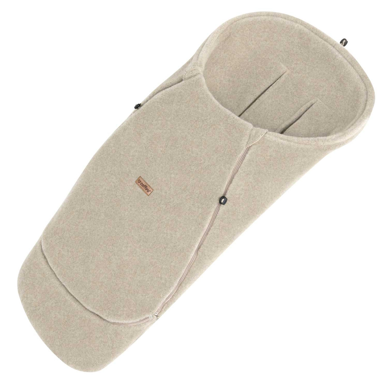 Fußsack Maxi Wool, Beige