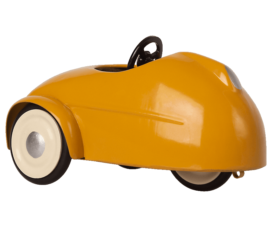 Maus Auto mit Garage, Gelb - Oli&Lola
